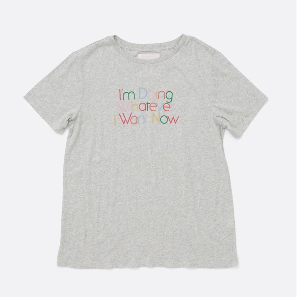 🌸 ban.do "I'm Doing Whatever I Want Now" Tee for the busy gal NWT